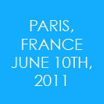 PARIS, FRANCE - JUNE 10TH, 2011