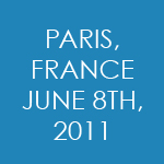 PARIS, FRANCE - JUNE 8TH. 2011